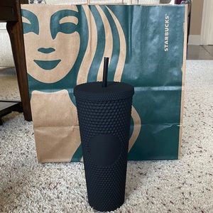 Starbucks Matte Black Studded Tumbler